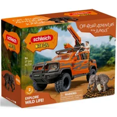 Schleich: Wild Life Приключенски комплект с джип (42720) изображение 1