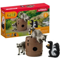 Schleich: Wild Life - Забавление с ореха фигура комплект (42596)