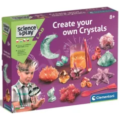 Science&Play: Набор за създаване на кристали - Clementoni