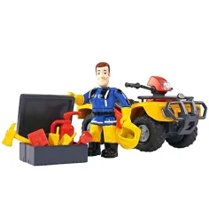 Сем пожарникар: Меркурий квадроцикл с фигура - Simba Toys