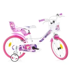 Sfera Fairy бял велосипед 12-ти размер - Dino Bikes велосипед