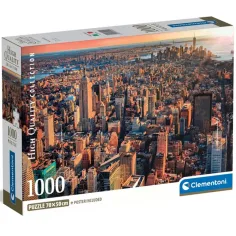 Сгради на Ню Йорк 1000 части HQC пъзел - Clementoni