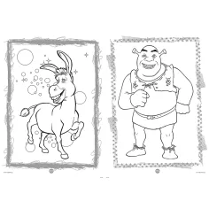Shrek оцветяваща книга - Trefl изображение 3