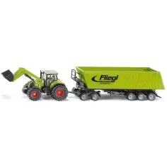 SIKU Claas трактор с гребло 1/50