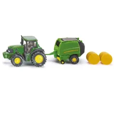 SIKU John Deere трактор с кръгла балерина 1/72 изображение 1