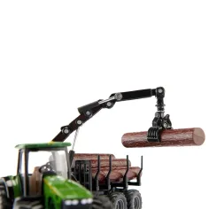 SIKU John Deere трактор за транспортиране на дърва 1/50 изображение 4
