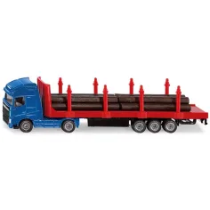 SIKU Volvo камион за транспортиране на дърва 1/87