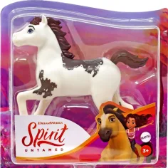 Spirit: Бяло-кафяво пони Knabstrupper - Mattel изображение 2