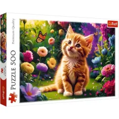 Сладко коте 500 части пъзел - Trefl