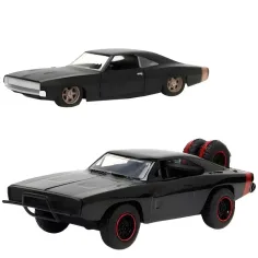 Бързи и яростни: Метални колички Dom Toretto Dodge Charger R/T 1970 и Dodge Charger Widebody 1968, комплект 2бр., мащаб 1/32, 13см - Jada Toys изображение 2