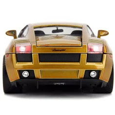 Бързи и яростни: Lamborghini Gallardo метален автомобилен модел 1/24 - Jada Toys изображение 3