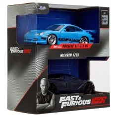Смъртоносен контрол: Porsche 911 GT3 RS и McLaren 720S комплект от 2 броя в мащаб 1/32 - Jada Toys