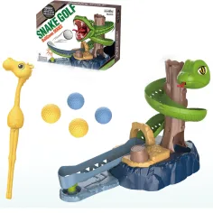 Snake Golf: Мини голф комплект с змия