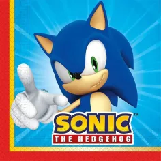 Sonic е иглата салфетка комплект – 2-слойна, 33x33 см, 20бр