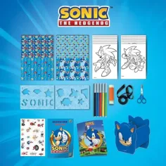 Sonic Креативен комплект за оцветяване в чанта – Lisciani изображение 3