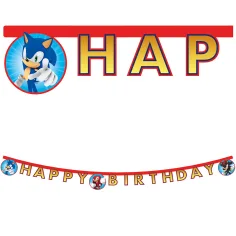 Sonic парти банер