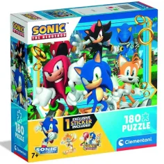 Sonic, таралежът 180 части HQ пъзел - Clementoni