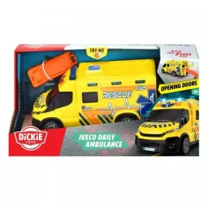 SOS Iveco линейка със звук и светлина 18см - Dickie Toys