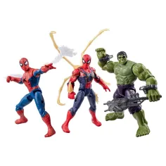 Спайдърмен Напълно нов ден: ActionVerse Акционна фигура 3бр. комплект – Hasbro изображение 4