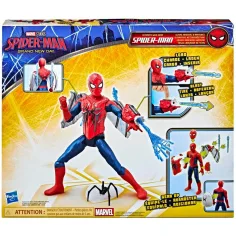 Спайдърмен Чисто нов ден: Ultimate Web Gear екшън фигура с прикрепящи се аксесоари, 29 см – Hasbro изображение 4