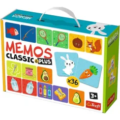 Специални двойки Classic & Plus мемо игра 36бр. - Trefl