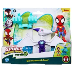 Spidey и неговите невероятни приятели: Ghostasaurus и Spidey фигурка комплект - Hasbro