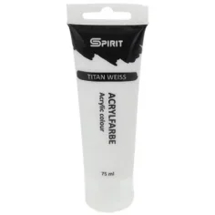 Spirit: Бяла акрилна боя 75ml