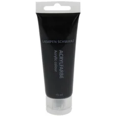 Spirit: Черна акрилна боя 75ml