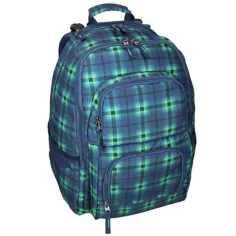 Spirit: E-Bag синя закръглена училищна раница, раница 46x34x22cm