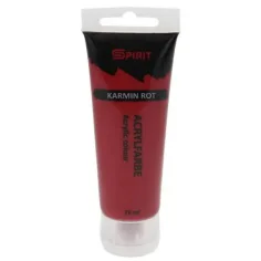 Spirit: Карминено червено акрилно боя 75ml