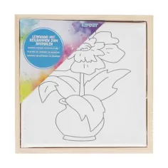 Spirit: Опънато платно с цветен мотив 15x15cm