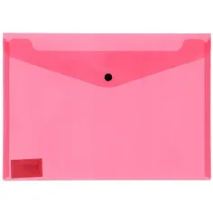 Spirit: Прозорна папка с червен цвят размер A/4