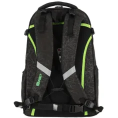 Spirit: Stinger закръглен училищен ранец, раница 44x26x32c изображение 3