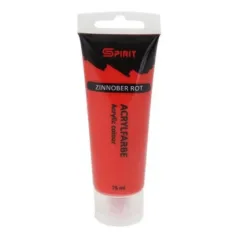 Spirit: Светло червена акрилна боя 75ml