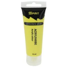 Spirit: Светло жълта акрилна боя 75ml