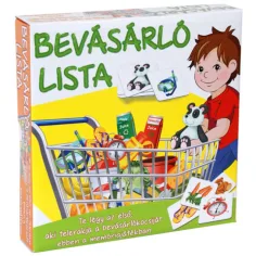 Списък за пазаруване настолна игра - D-Toys