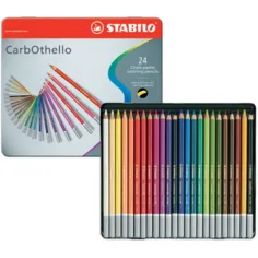 Stabilo: CarbOthello комплект от 24 броя в метална кутия