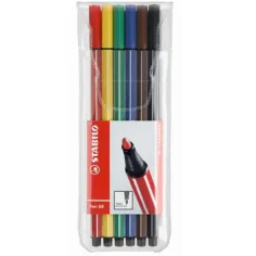 Stabilo: Pen 68 1,4mm маркер 6бр комплект