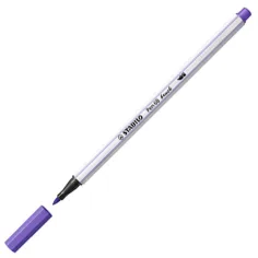 Stabilo: Pen 68 brush маркер в цвят виолетка