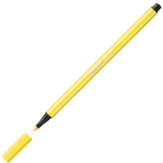 Stabilo: Pen 68 маркер в лимонен жълт цвят 1mm изображение 2