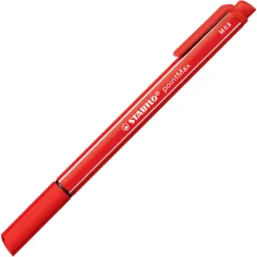 Stabilo: pointMax флумастер в цвят карминено червено 0,8mm