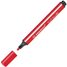 Stabilo: Trio Scribble триъгълна флумастер в червен цвят изображение 2