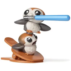 Star Wars Battle Bobblers Porgs срещу Chewie фигура с щипка - Hasbro изображение 4