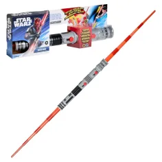 Star Wars Double-Bladed Lightsaber: Отваряем електронен светлинен меч на Darth Maul - Hasbro изображение 2