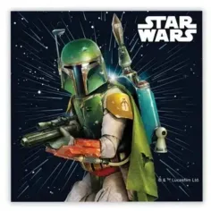 Star Wars хартиени салфетки комплект – 2 слоя, 33x33 см, 20бр