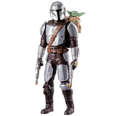 Star Wars: Комплект фигурки на Мандалорецa и Грогу с звук - Hasbro изображение 2