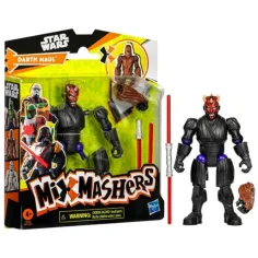 Star Wars: Mix Mashers Dart Maul фигура комплект с аксесоари – Hasbro
