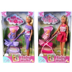 Steffi Love: Бебешка количка с кукла в 2 варианта - Simba Toys