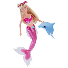 Steffi Love: Русалка кукла с меки плавници - Simba Toys изображение 2