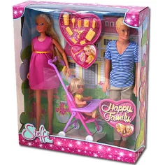 Steffi Love: Щастливо семейство куклен комплект - Simba Toys